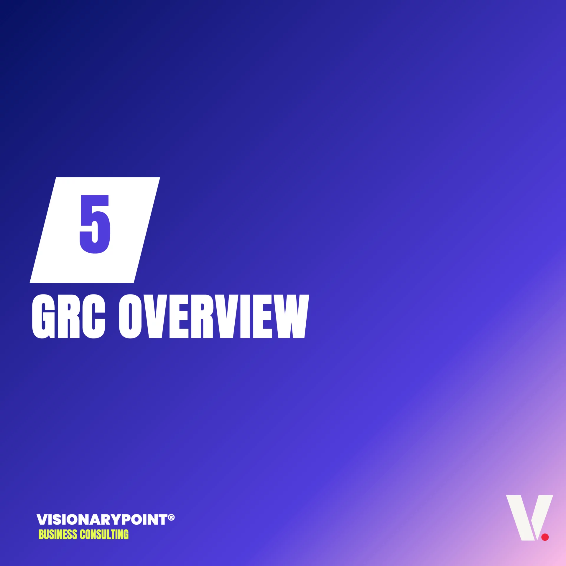 VisionaryPoint UnlockGRC What is GRC