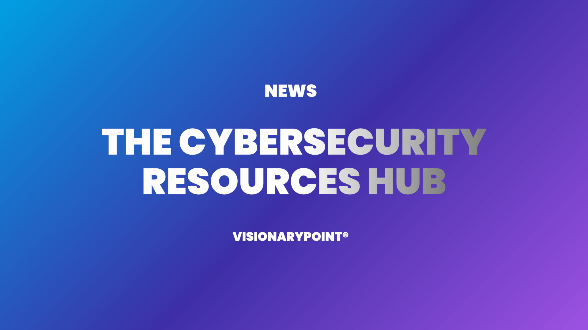 VisionaryPoint THE CYBERSECURITY RESOURCES HUB